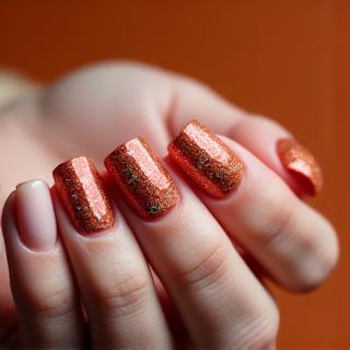 Design d'ongles saisonnier